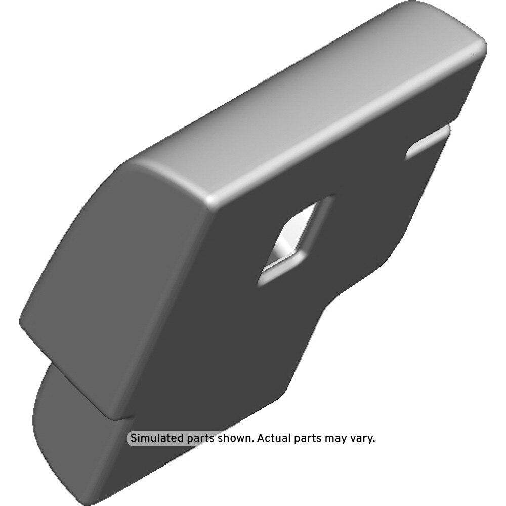 GM Genuine Parts Black Rear Passenger Side Seat Back Cover