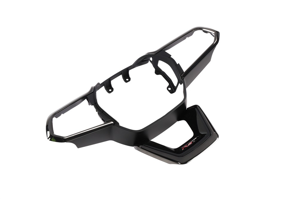 GM Genuine Parts Piano Black Steering Wheel Trim Spoke Cover Applique