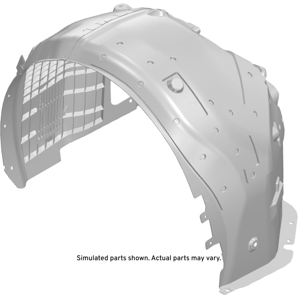 GM Genuine Parts Front Drivers Side Wheelhouse Liner