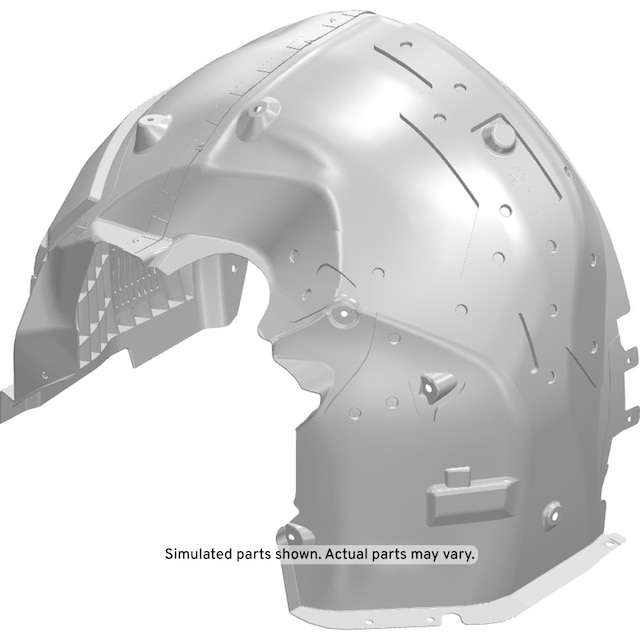 GM Genuine Parts Front Passenger Side Wheelhouse Liner