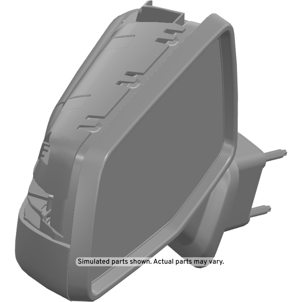 GM Genuine Parts Outside Rear Driver Side View Mirror
