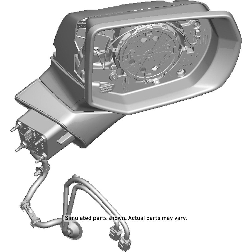 GM Genuine Parts Passenger Side Door Mirror Housing