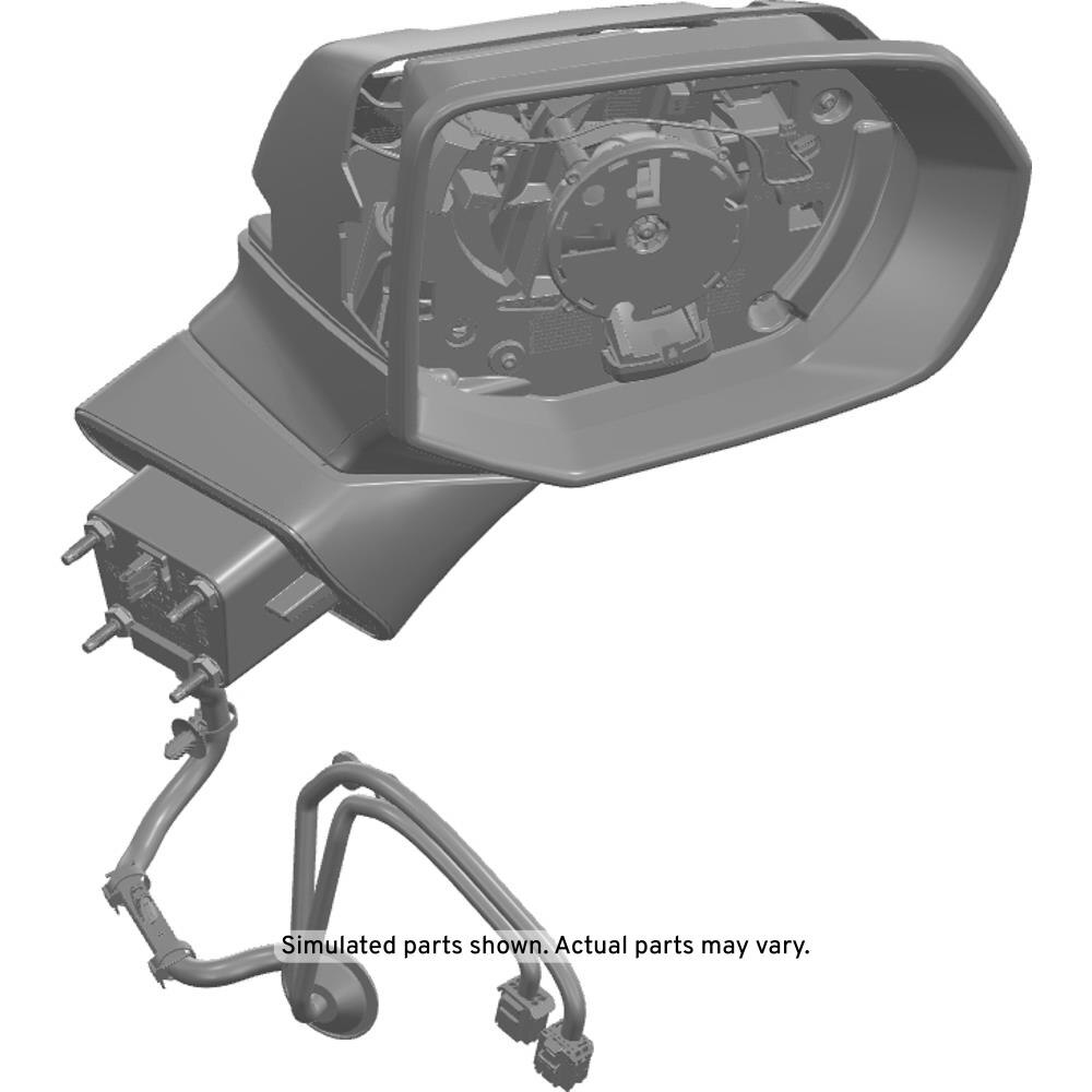 GM Genuine Parts Outside Rear Passengers Side View Mirror Housing