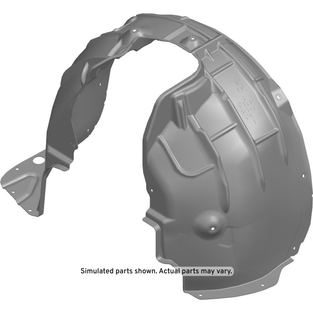 GM Genuine Parts Front Passenger Side Wheelhouse Liner