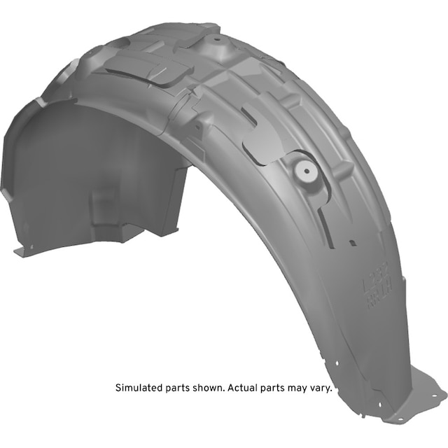 GM Genuine Parts Rear Driver Side Wheelhouse Liner