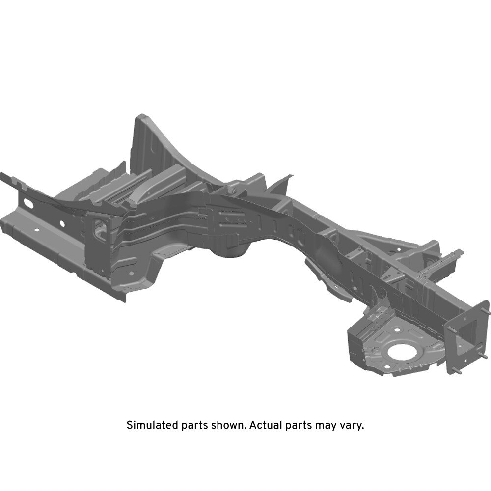 GM Genuine Parts Underbody Rear Driver Side Rail