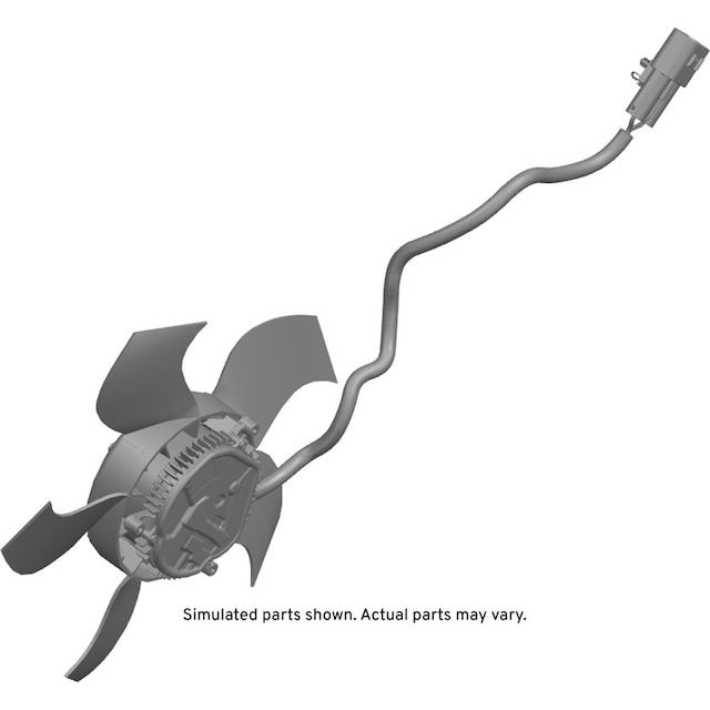 GM Genuine Parts Cooling Fan Motor