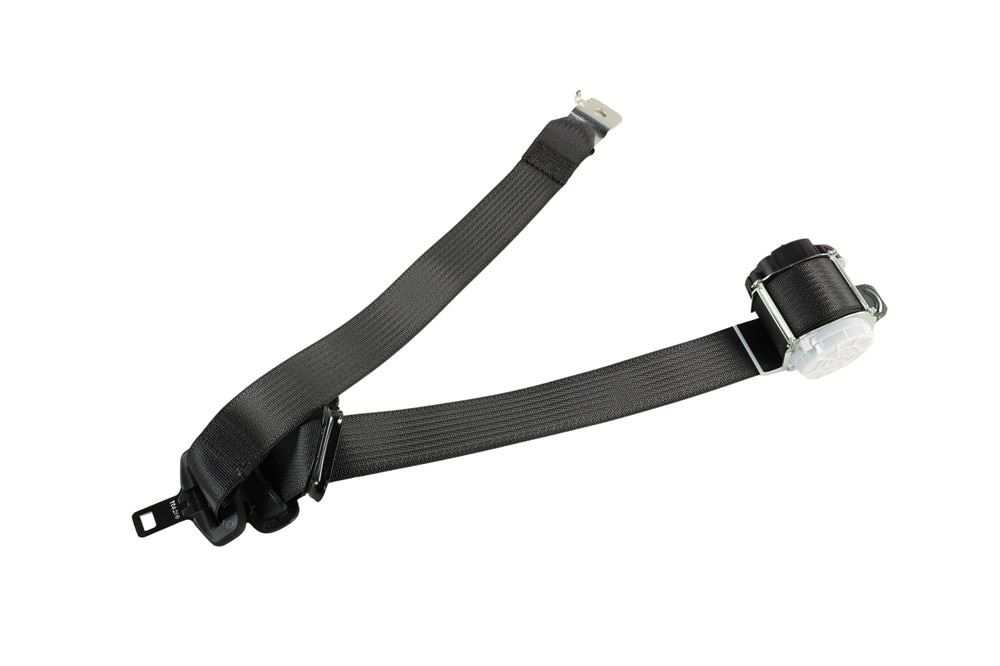 GM Genuine Parts Backen Black Rear Passenger Side Seat Belt Retractor Kit