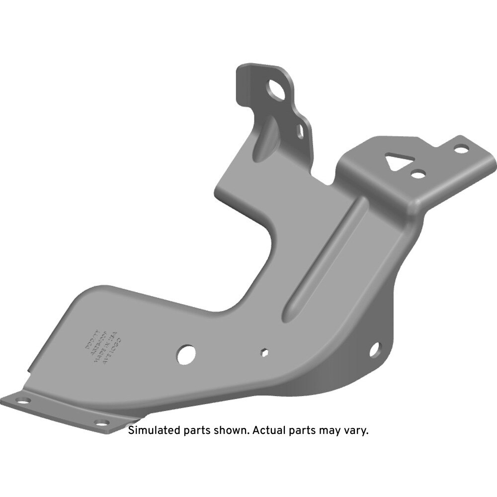 GM Genuine Parts Rear Bumper Fascia Driver Side Molding