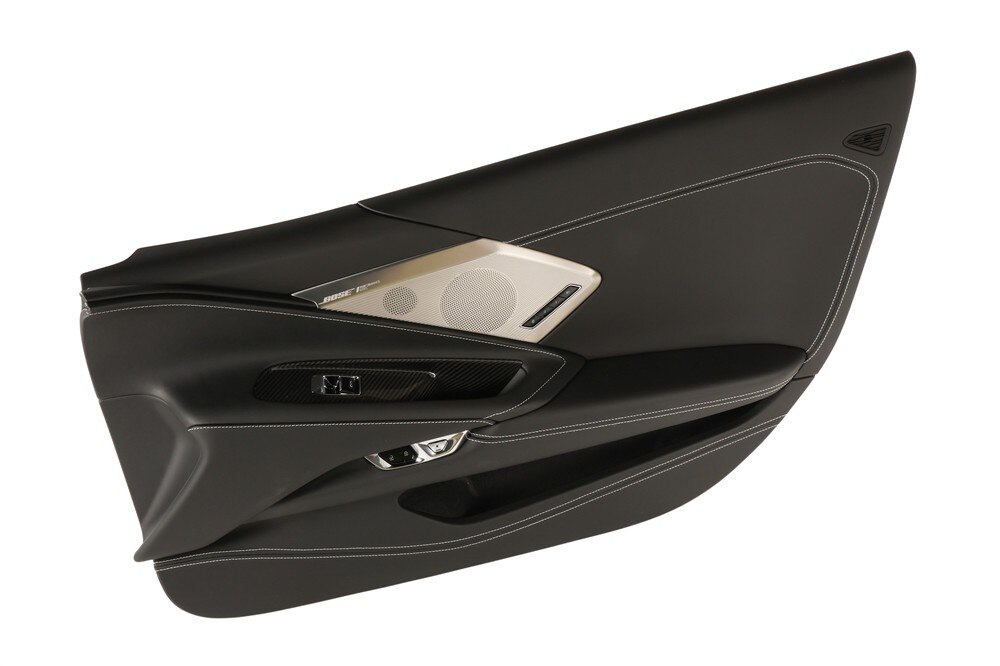 GM Genuine Parts Jet Black Front Passenger Side Door Trim
