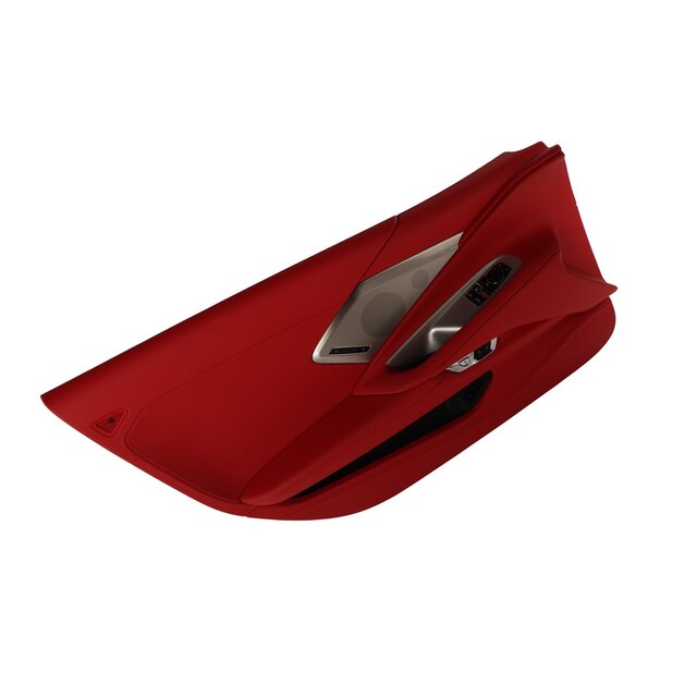 GM Genuine Parts Adrenaline Red Front Driver Side Door Trim