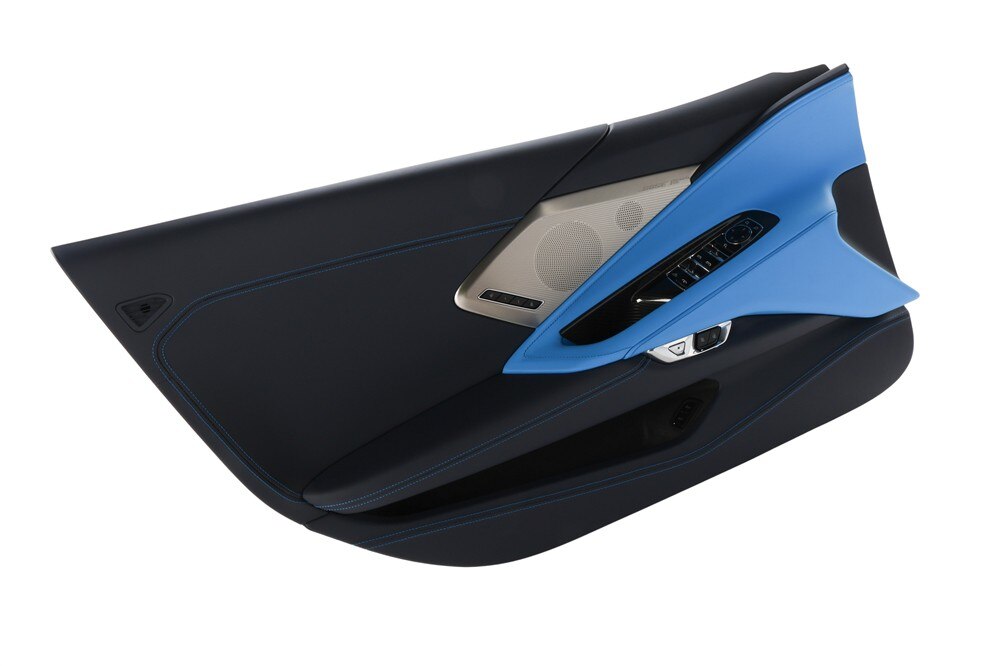 GM Genuine Parts Twilight Blue Front Driver Side Door Trim