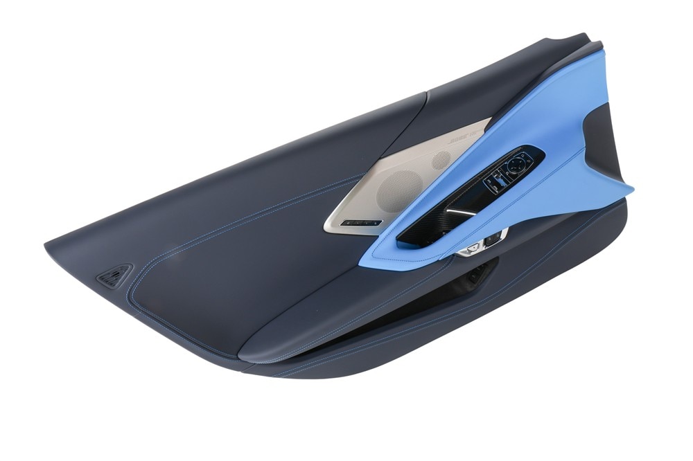 GM Genuine Parts Twilight Blue Front Driver Side Door Trim