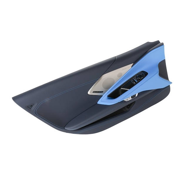 GM Genuine Parts Twilight Blue Front Driver Side Door Trim