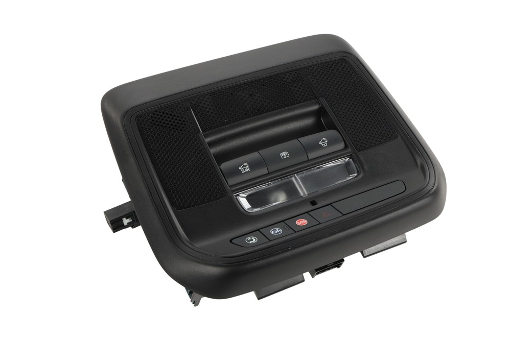 GM Genuine Parts Backen Black Roof Console
