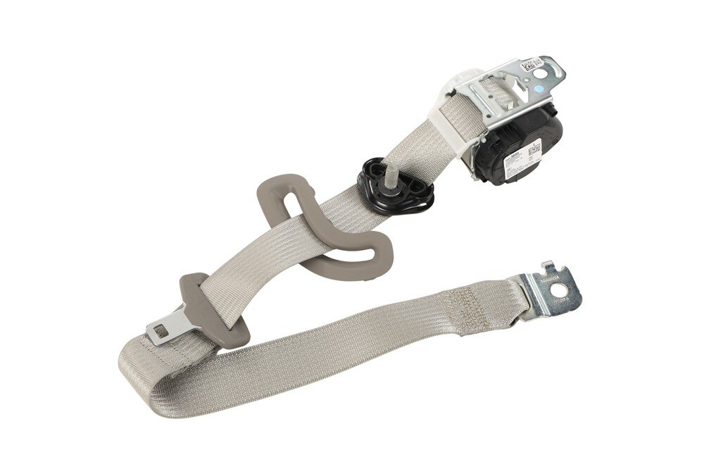 GM Genuine Parts Light Titanium Rear Driver Side Seat Belt Retractor Kit