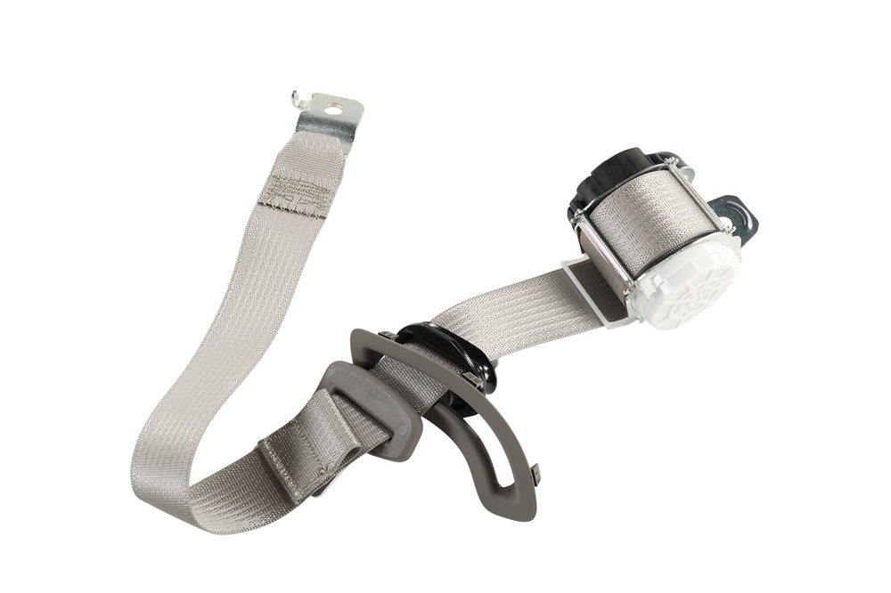 GM Genuine Parts Light Titanium Rear Passenger Side Seat Belt Retractor Kit