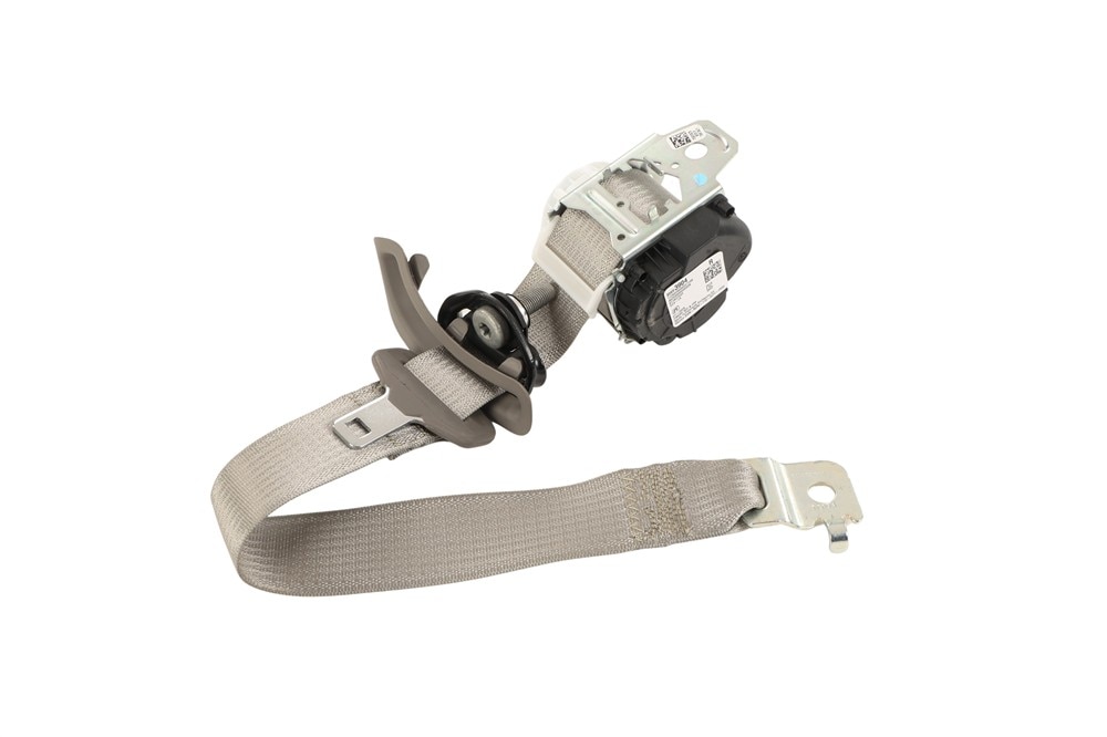 GM Genuine Parts Light Titanium Rear Passenger Side Seat Belt Refractor Kit
