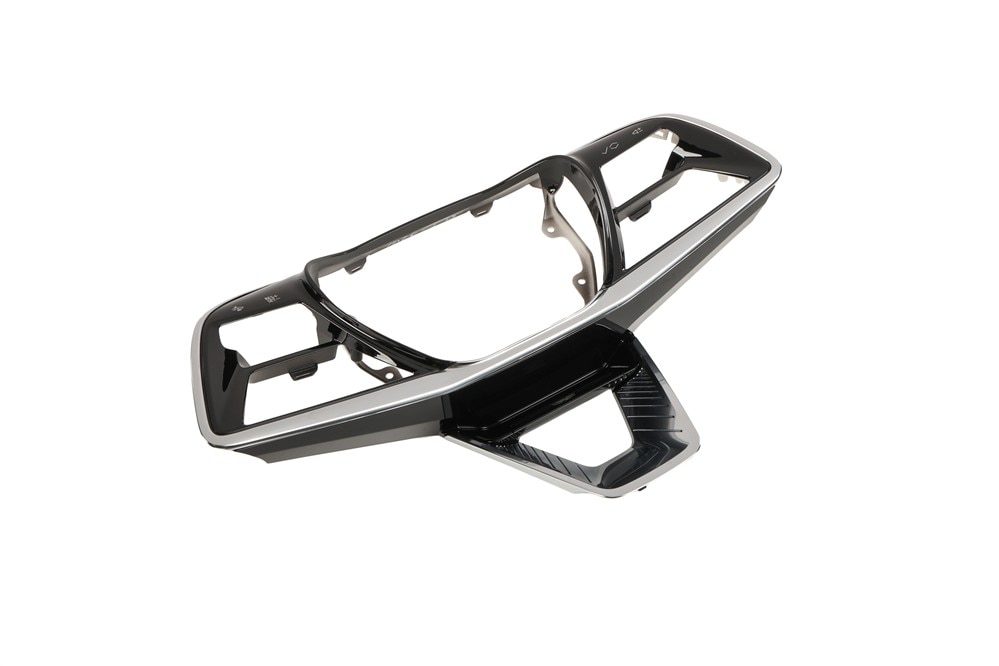 GM Genuine Parts Piano Black Steering Wheel Spoke Cover Applique