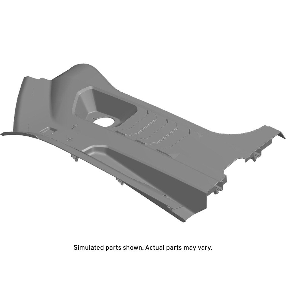 GM Genuine Parts Front Compartment Rear Driver Side Sight Shield