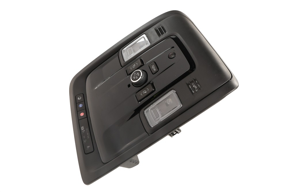 GM Genuine Parts Jet Black Roof Console
