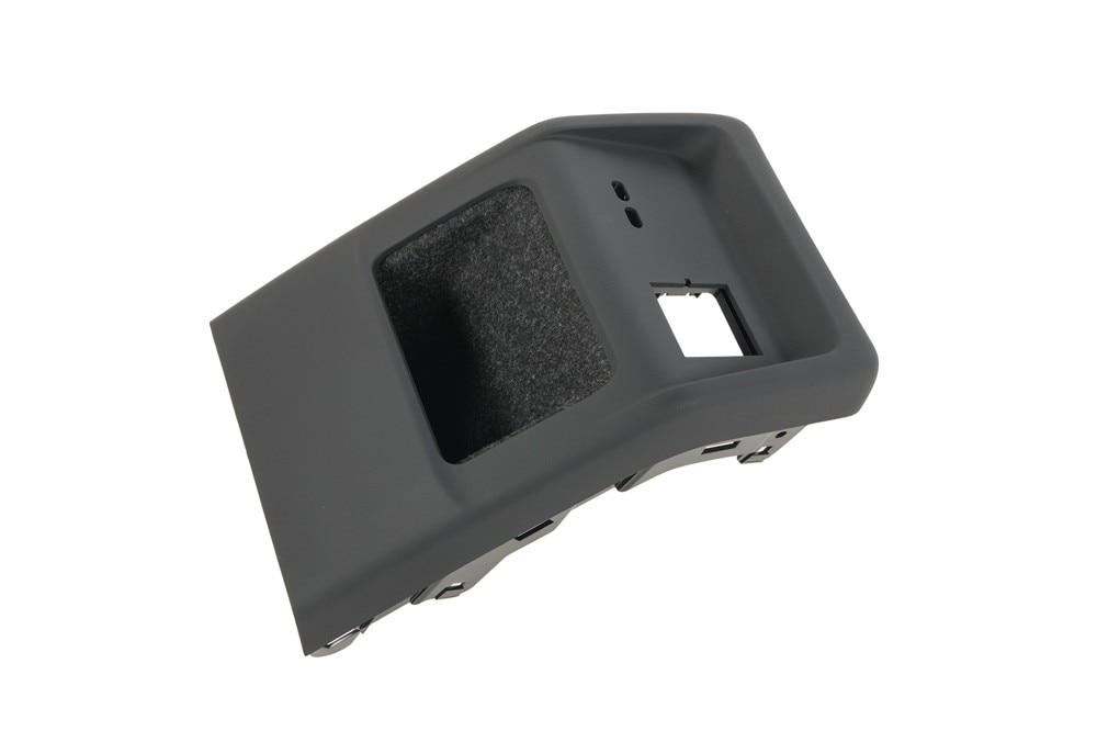 GM Genuine Parts Backen Black Front Floor Console Rear Trim Lower Panel