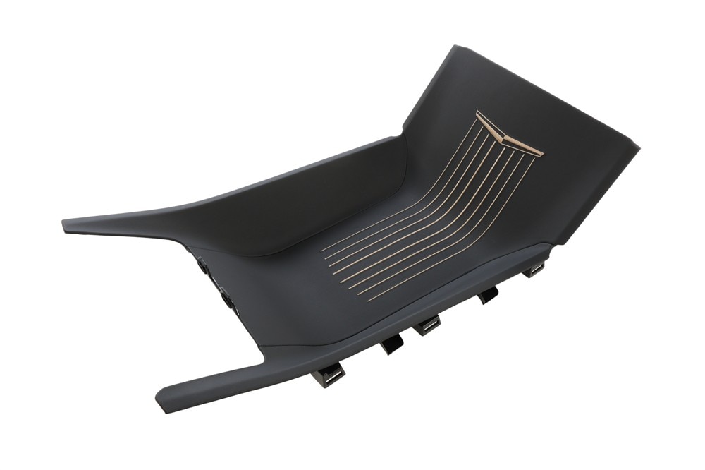 GM Genuine Parts Backen Black Front Floor Console Front Compartment