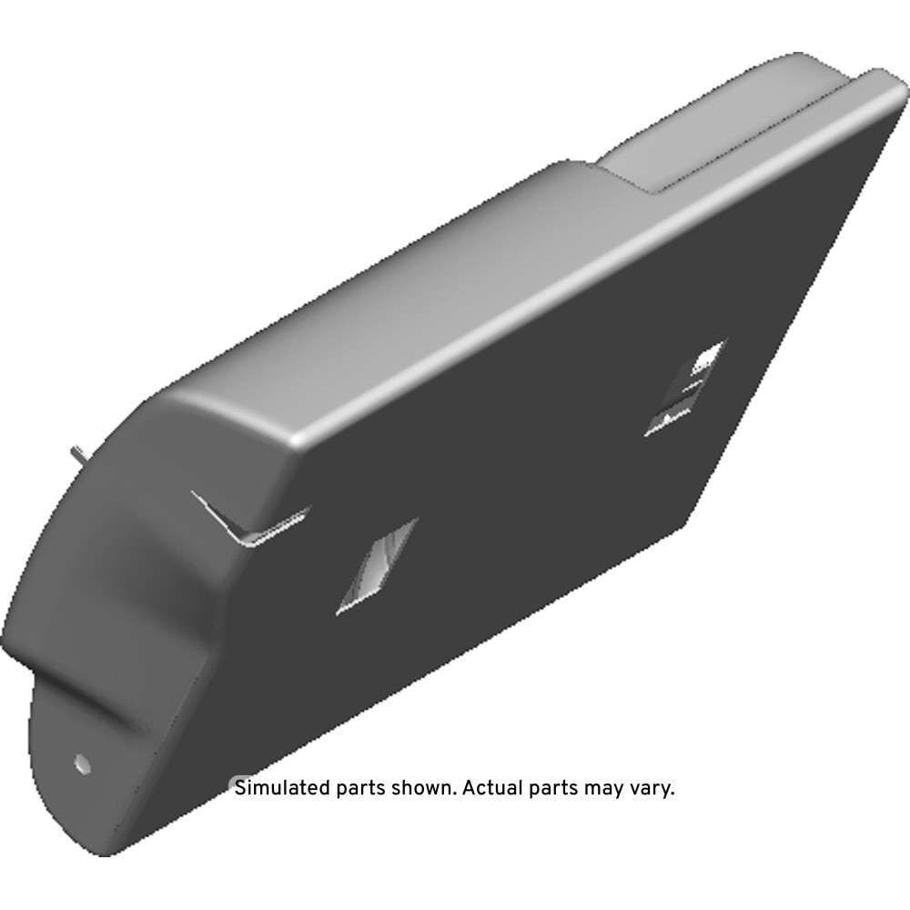GM Genuine Parts Backen Black Rear Driver Side Seat Back Cover