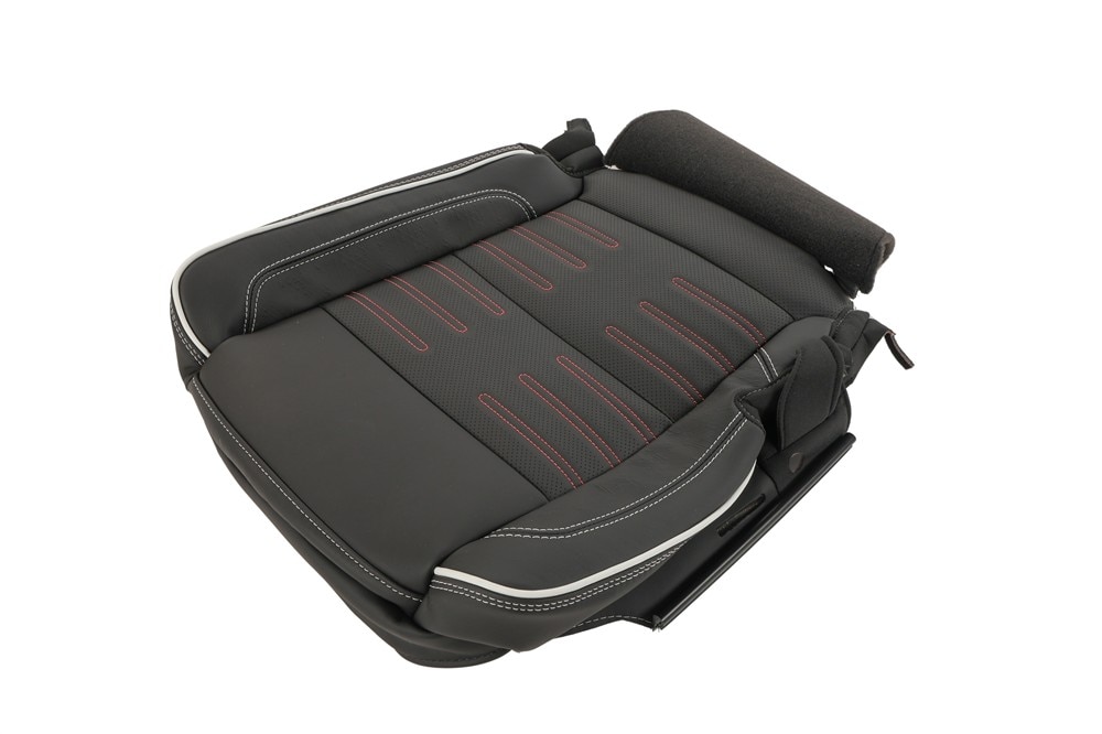 GM Genuine Parts Jet Black Rear Passenger Side Seat Cushion Cover