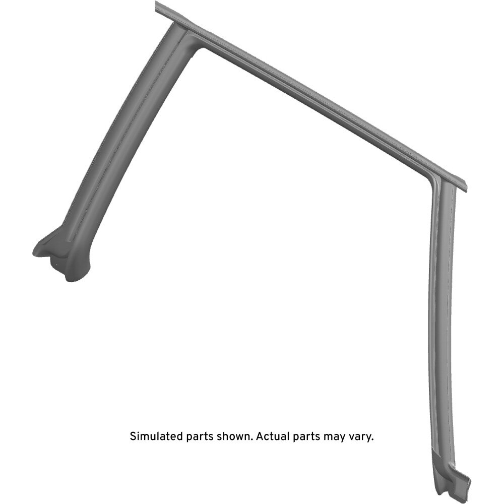 GM Genuine Parts Rear Driver Side Door Weatherstrip (Body Side)
