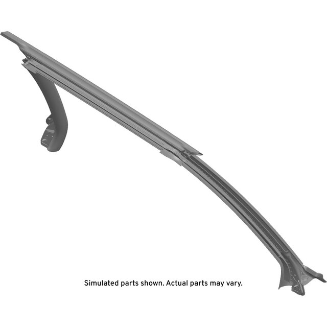 GM Genuine Parts Rear Passenger Side Door Weatherstrip (Body Side)