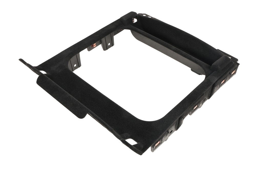 GM Genuine Parts Bright Luster Black Front Floor Console Compartment