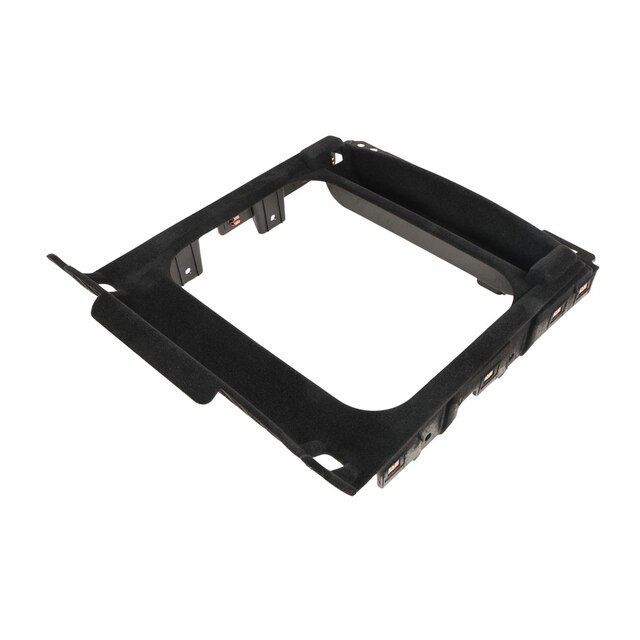 GM Genuine Parts Bright Luster Black Front Floor Console Compartment