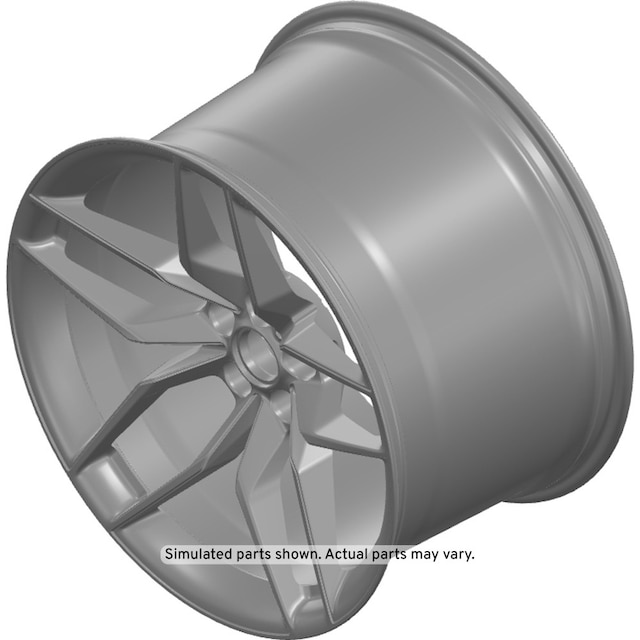 GM Genuine Parts Carbon Flash Rear Wheel