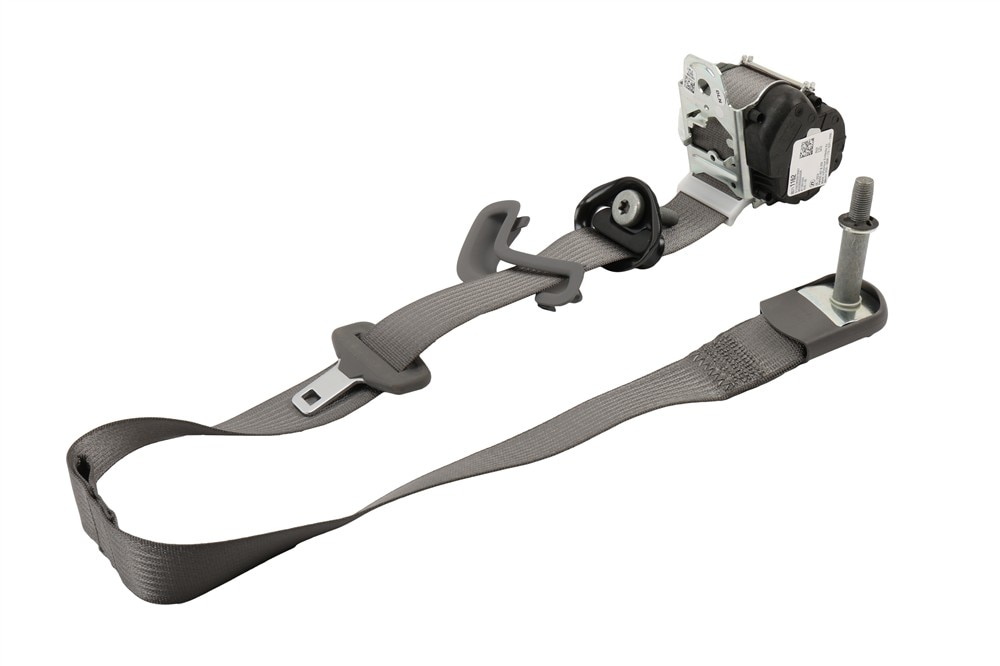 GM Genuine Parts Dark Ash Gray Rear Passenger Side Seat Belt Retractor Kit