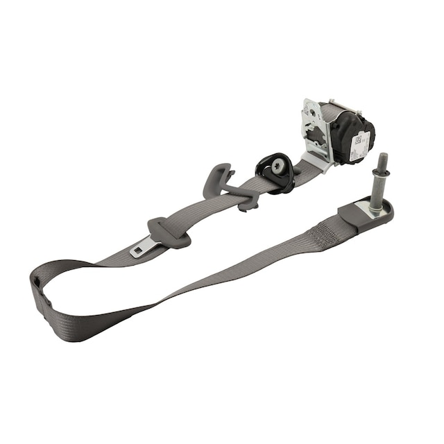 GM Genuine Parts Dark Ash Gray Rear Passenger Side Seat Belt Retractor Kit