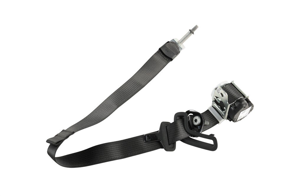 GM Genuine Parts Backen Black Rear Passenger Side Seat Belt Retractor Kit