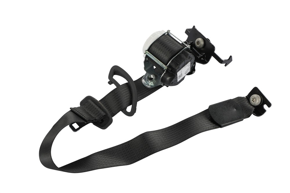 GM Genuine Parts Backen Black 3rd Row Driver Side Seat Belt Retractor Kit