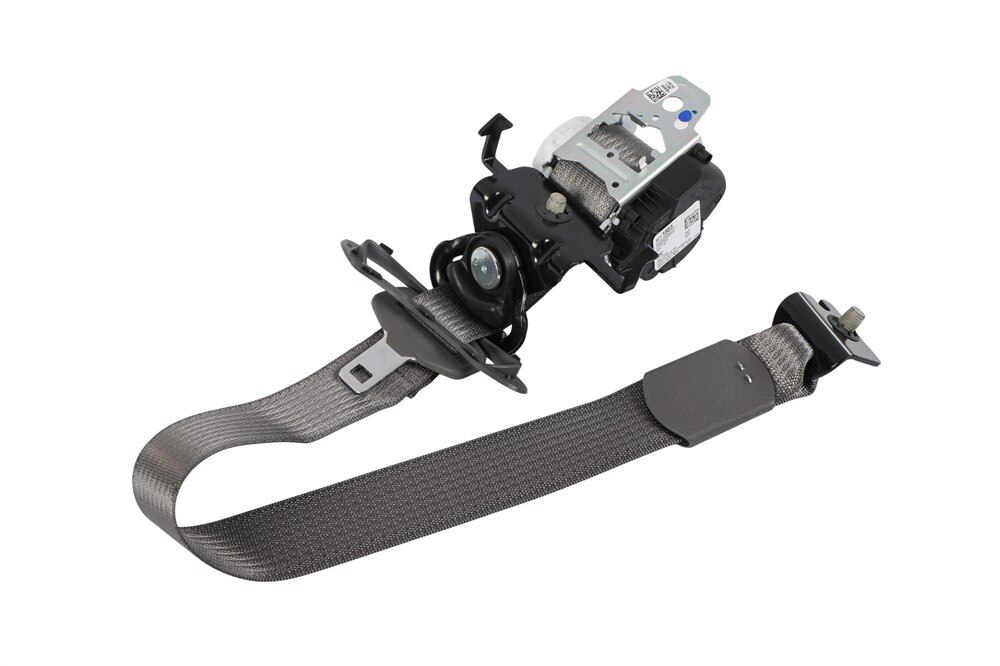 GM Genuine Parts Dark Ash Gray 3rd Row Passenger Side Seat Belt Retractor Kit