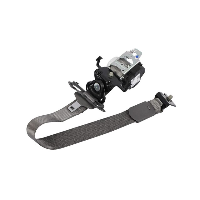 GM Genuine Parts Dark Ash Gray 3rd Row Passenger Side Seat Belt Retractor Kit