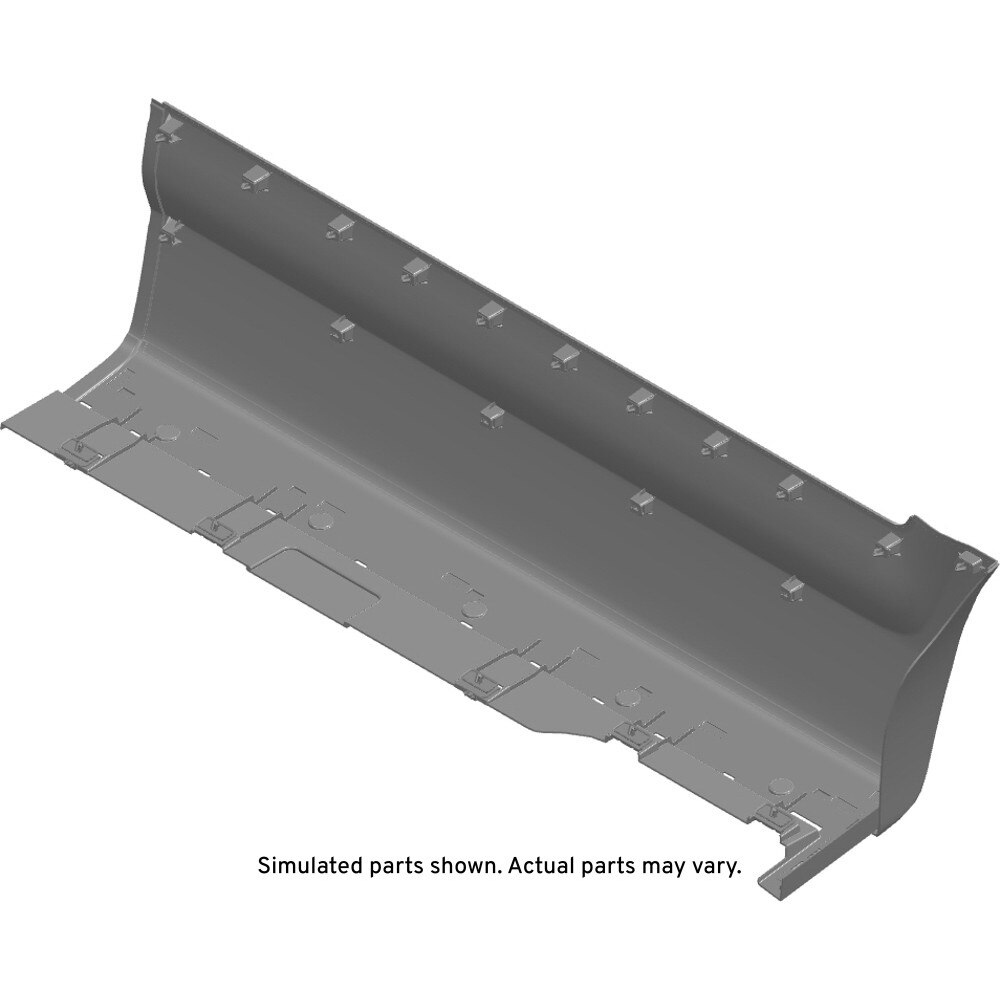 GM Genuine Parts Rocker Panel Rear Passengers Side Molding