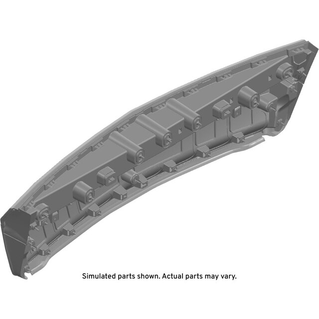 GM Genuine Parts Black Front Upper Grille