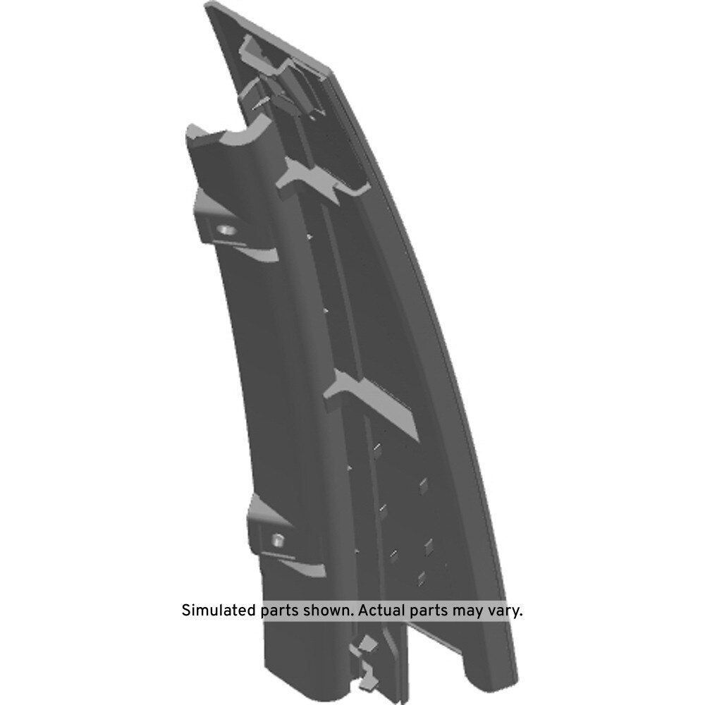 GM Genuine Parts Front Passenger Side Door Window Frame Rear Applique