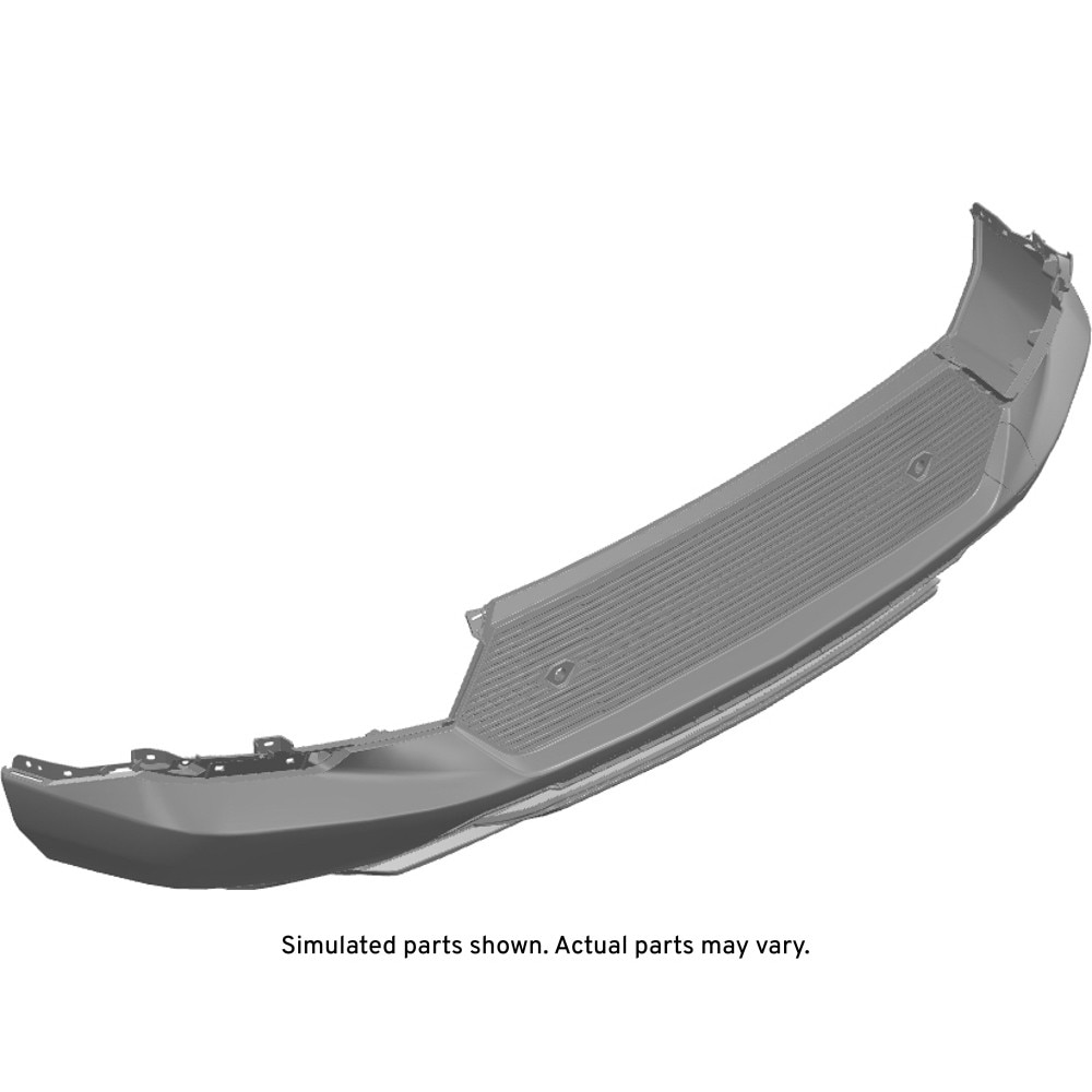 GM Genuine Parts Service Primer Rear Bumper Lower Fascia