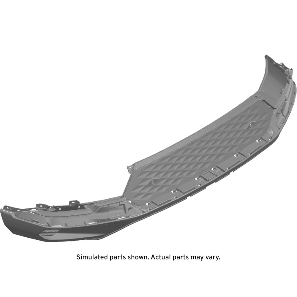 GM Genuine Parts Rear Bumper Lower Fascia