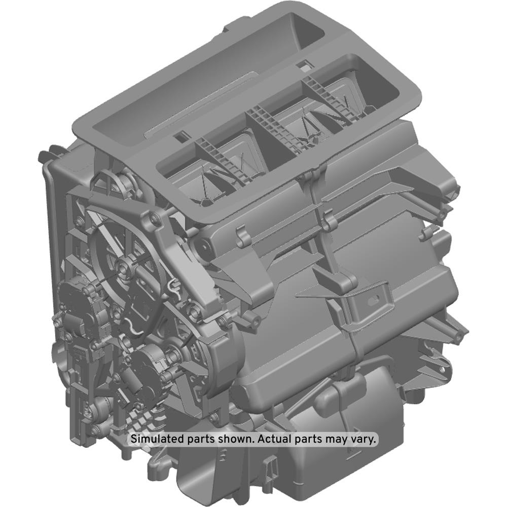 GM Genuine Parts Air Conditioning Evaporator and Blower Case