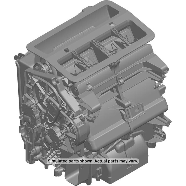 GM Genuine Parts Air Conditioning Evaporator and Blower Case