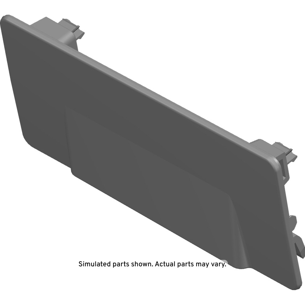 GM Genuine Parts Black Rocker Panel Front Driver Side Molding Access Hole Cover