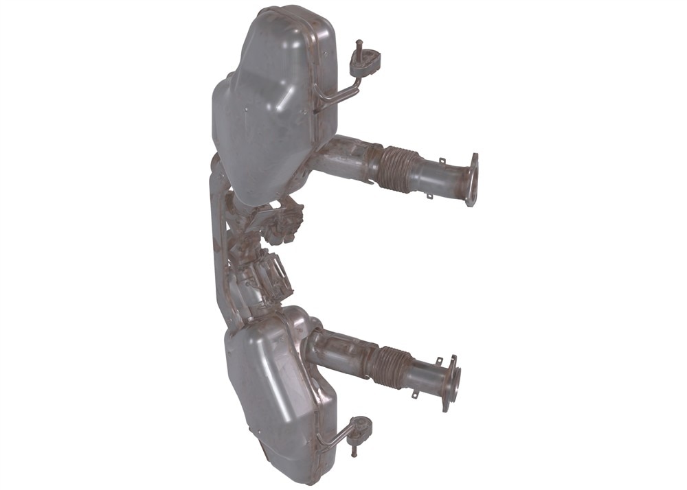 GM Genuine Parts Exhaust Muffler Assembly