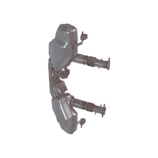 GM Genuine Parts Exhaust Muffler Assembly